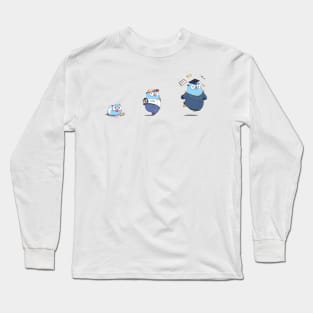 Golang Gopher Go defer panic recover Long Sleeve T-Shirt